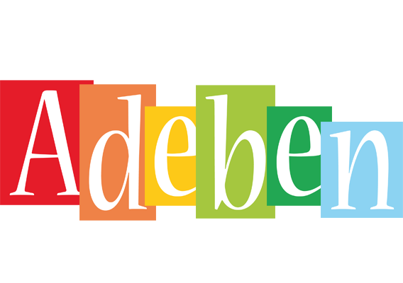 Adeben colors logo