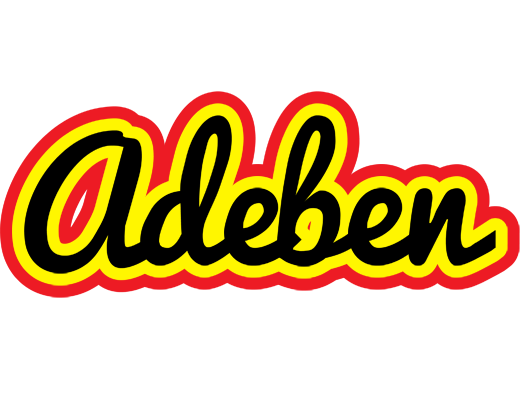 Adeben flaming logo