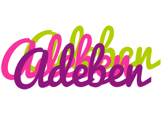 Adeben flowers logo
