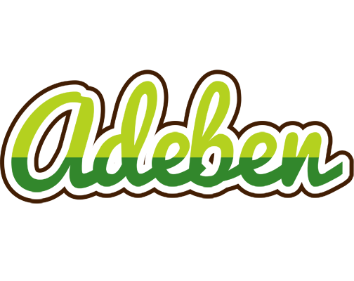 Adeben golfing logo