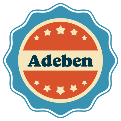 Adeben labels logo