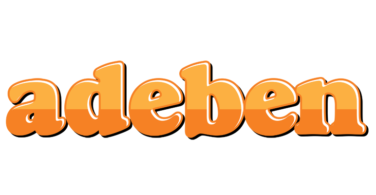 Adeben orange logo