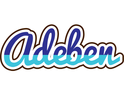 Adeben raining logo