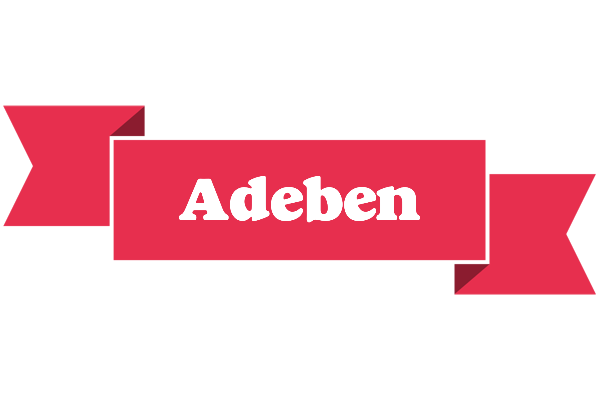 Adeben sale logo