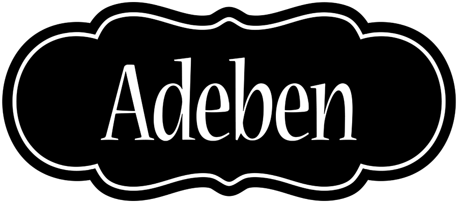 Adeben welcome logo