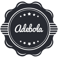 Adebola badge logo