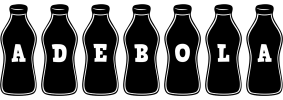 Adebola bottle logo