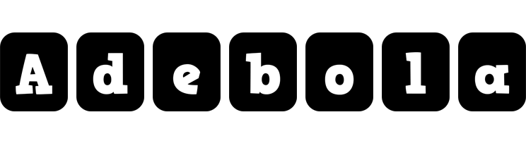 Adebola box logo