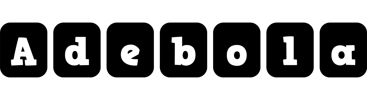 Adebola box logo