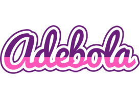 Adebola cheerful logo