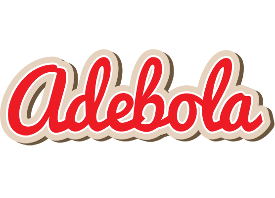 Adebola chocolate logo