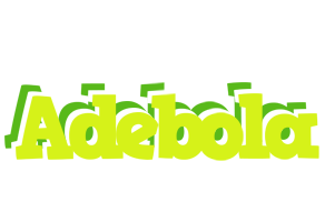 Adebola citrus logo