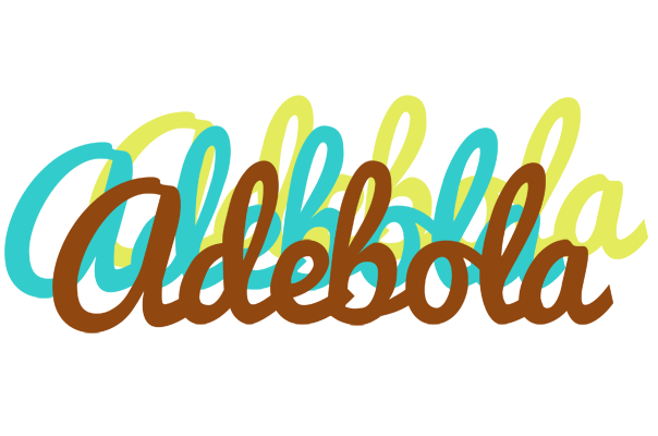 Adebola cupcake logo