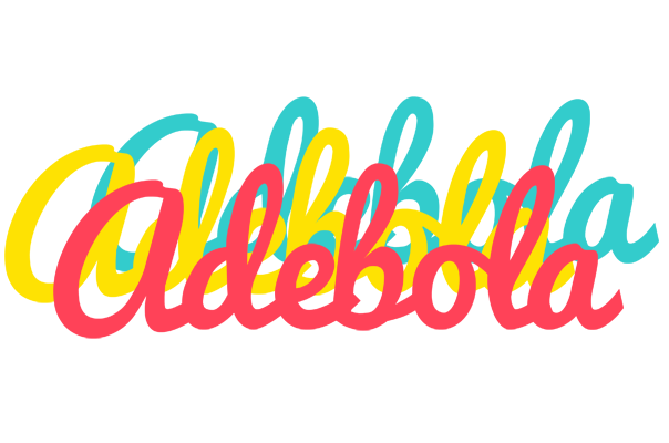 Adebola disco logo