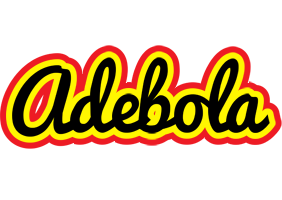 Adebola flaming logo