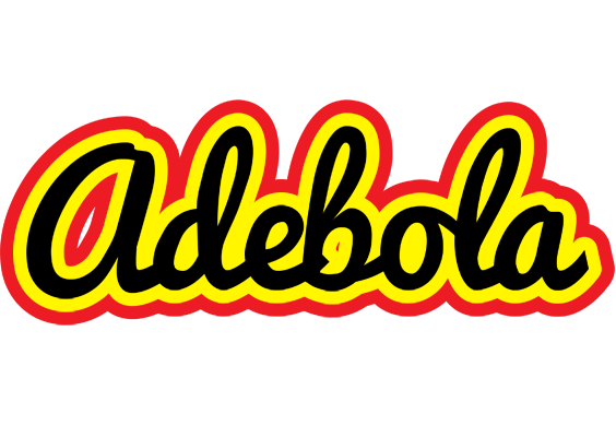 Adebola flaming logo