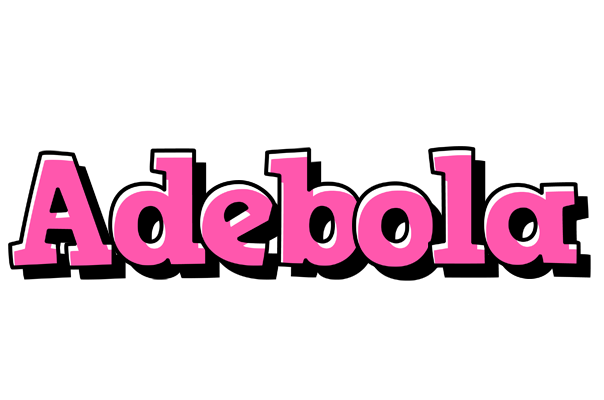 Adebola girlish logo