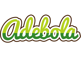Adebola golfing logo