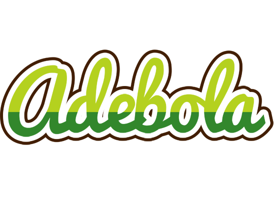 Adebola golfing logo