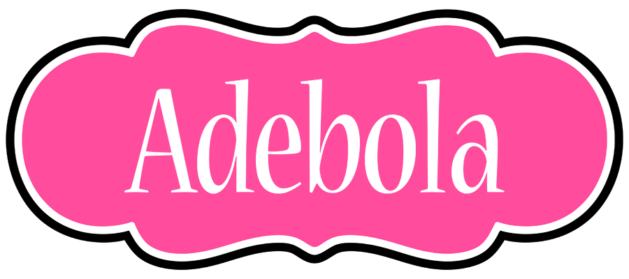 Adebola invitation logo