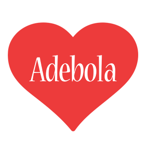 Adebola love logo