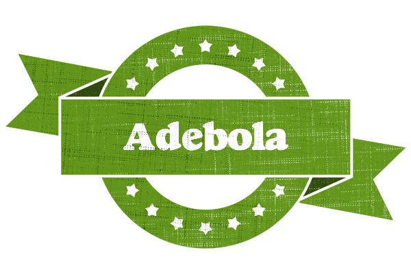 Adebola natural logo