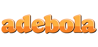 Adebola orange logo