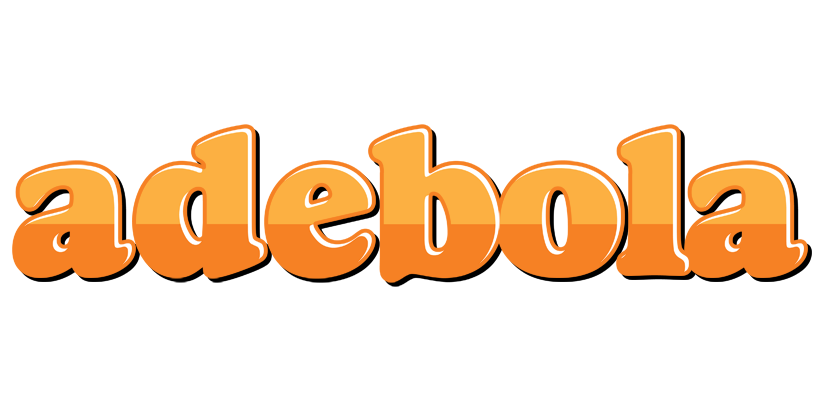 Adebola orange logo