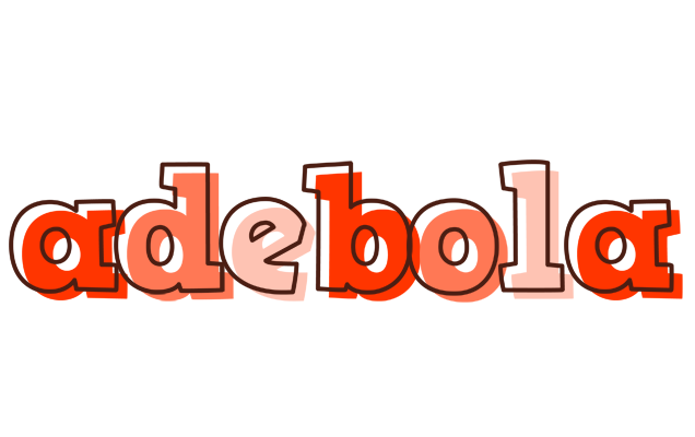 Adebola paint logo