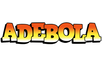 Adebola sunset logo