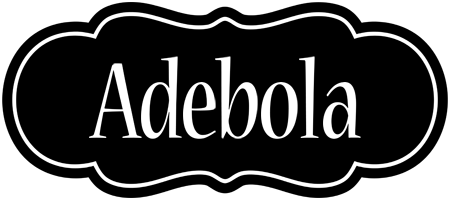 Adebola welcome logo