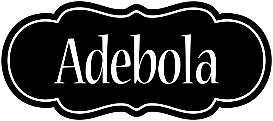 Adebola welcome logo