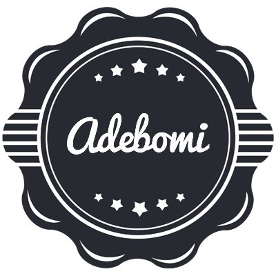 Adebomi badge logo