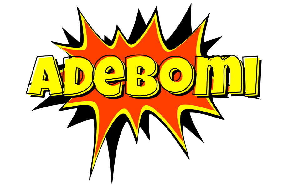 Adebomi bazinga logo