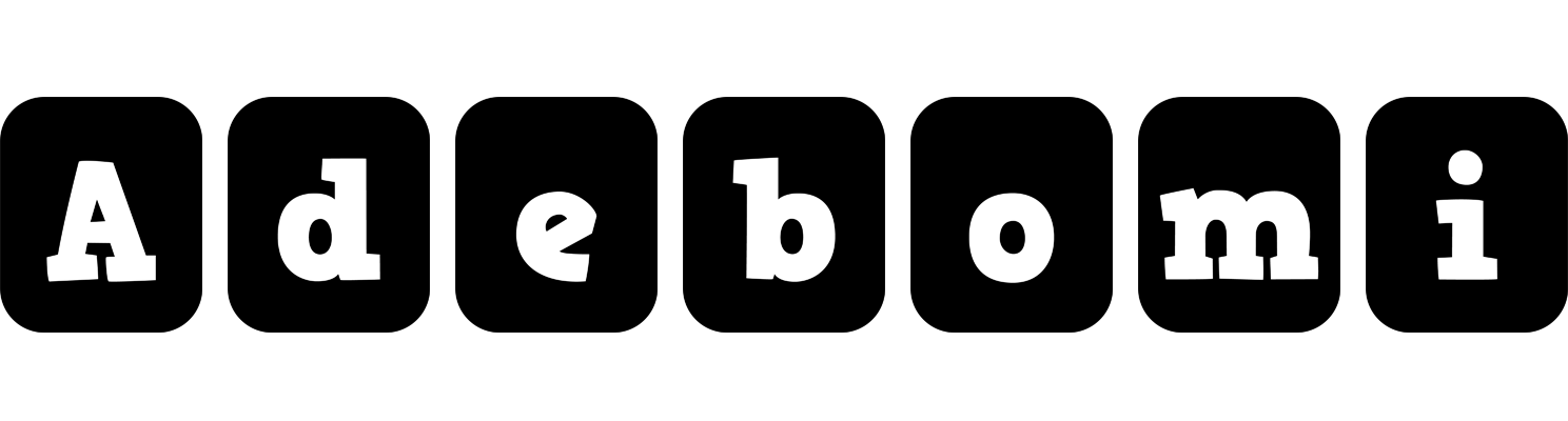 Adebomi box logo