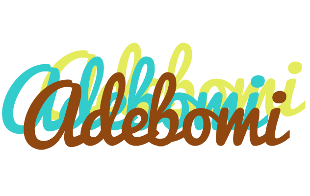 Adebomi cupcake logo