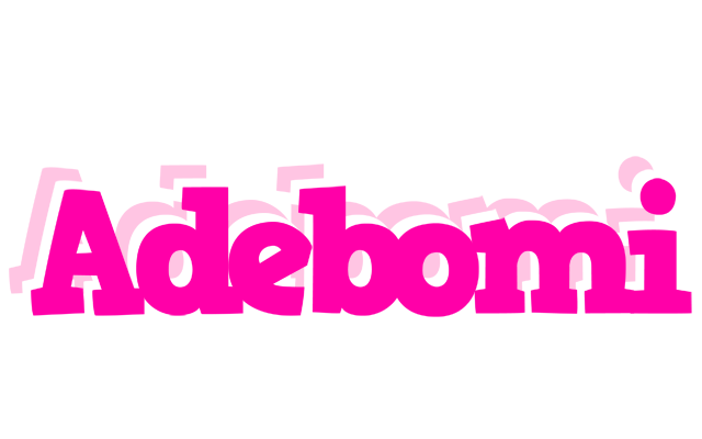 Adebomi dancing logo