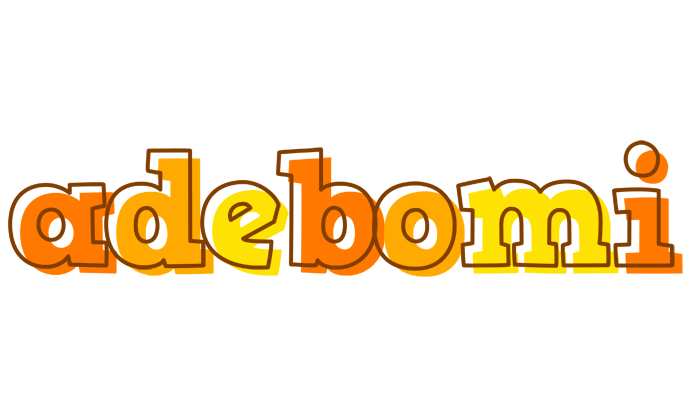 Adebomi desert logo