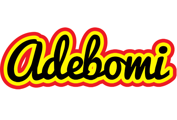 Adebomi flaming logo