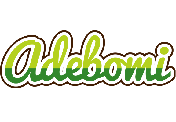 Adebomi golfing logo