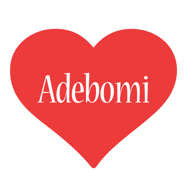 Adebomi love logo