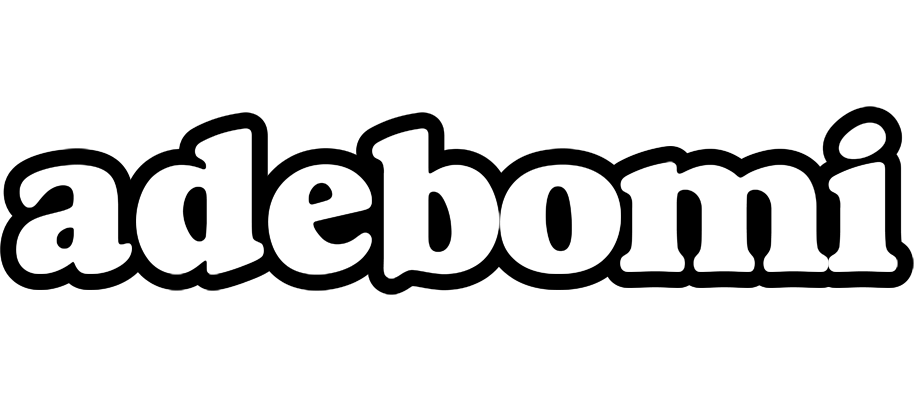 Adebomi panda logo