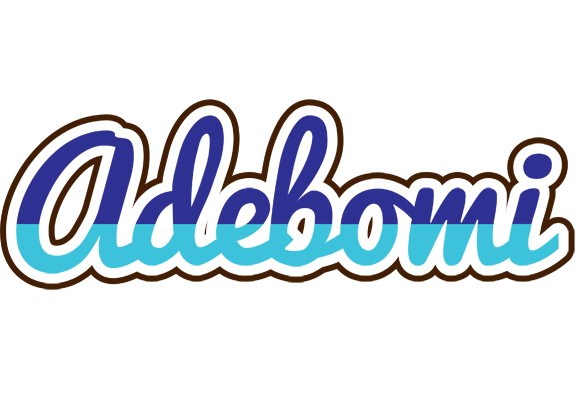 Adebomi raining logo