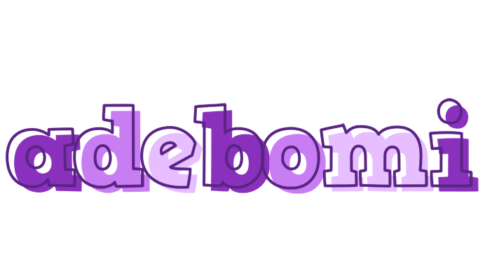 Adebomi sensual logo