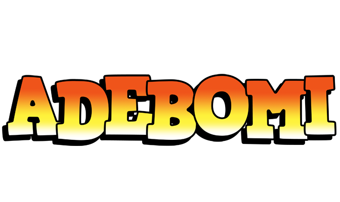 Adebomi sunset logo
