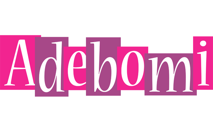 Adebomi whine logo