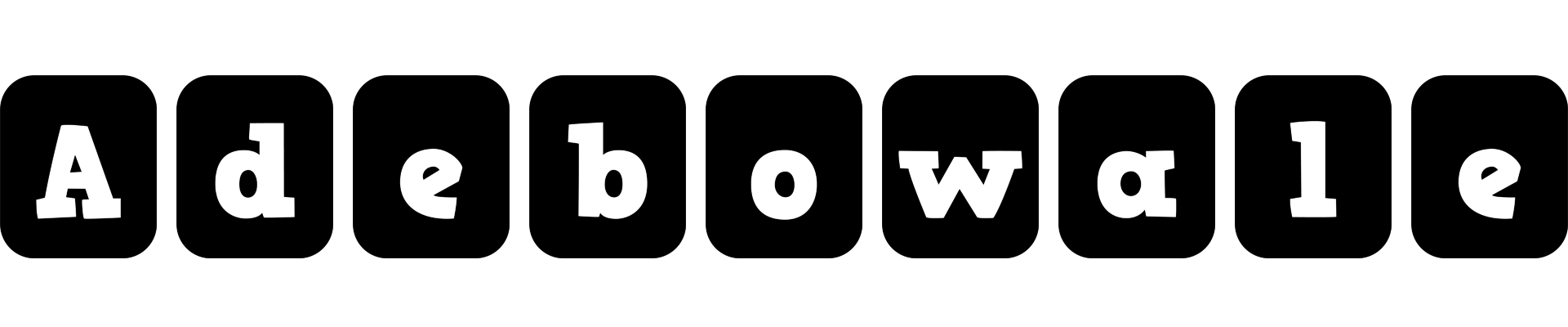 Adebowale box logo