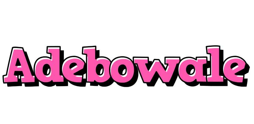Adebowale girlish logo
