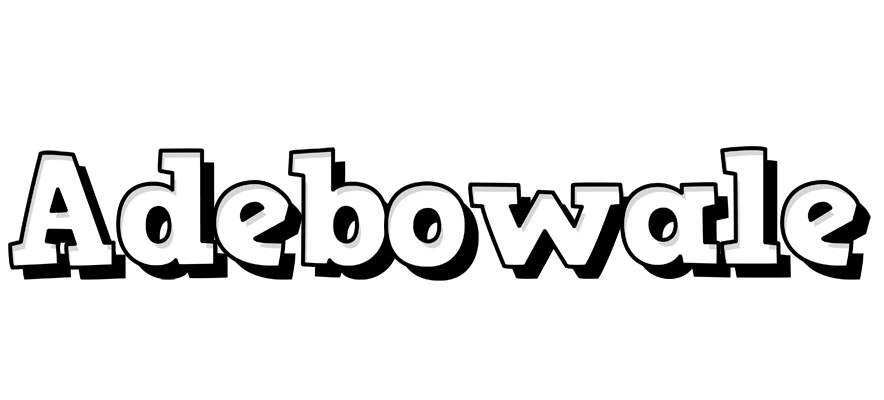Adebowale snowing logo
