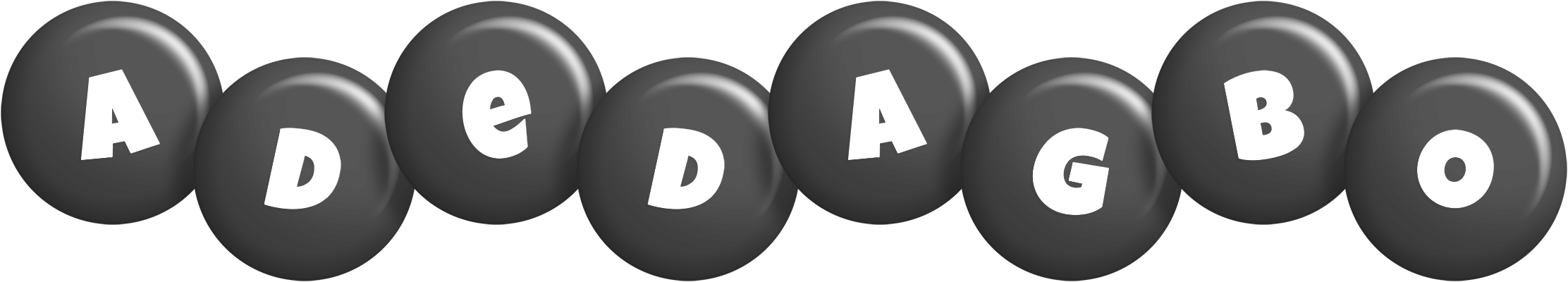 Adedagbo candy-black logo